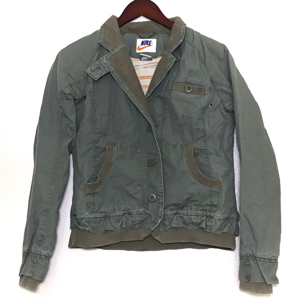 Nike Sportswear Vintage Utility Jacket in Olive